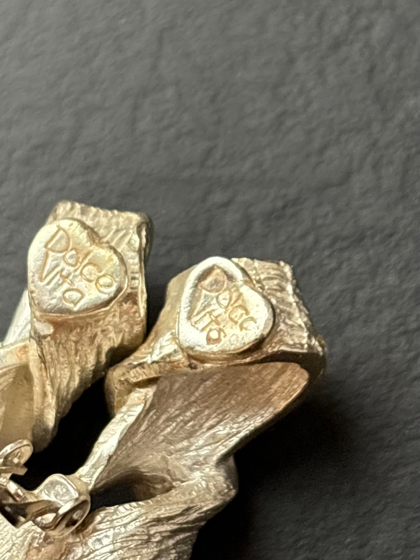 Vintage earrings by Dolce Vita